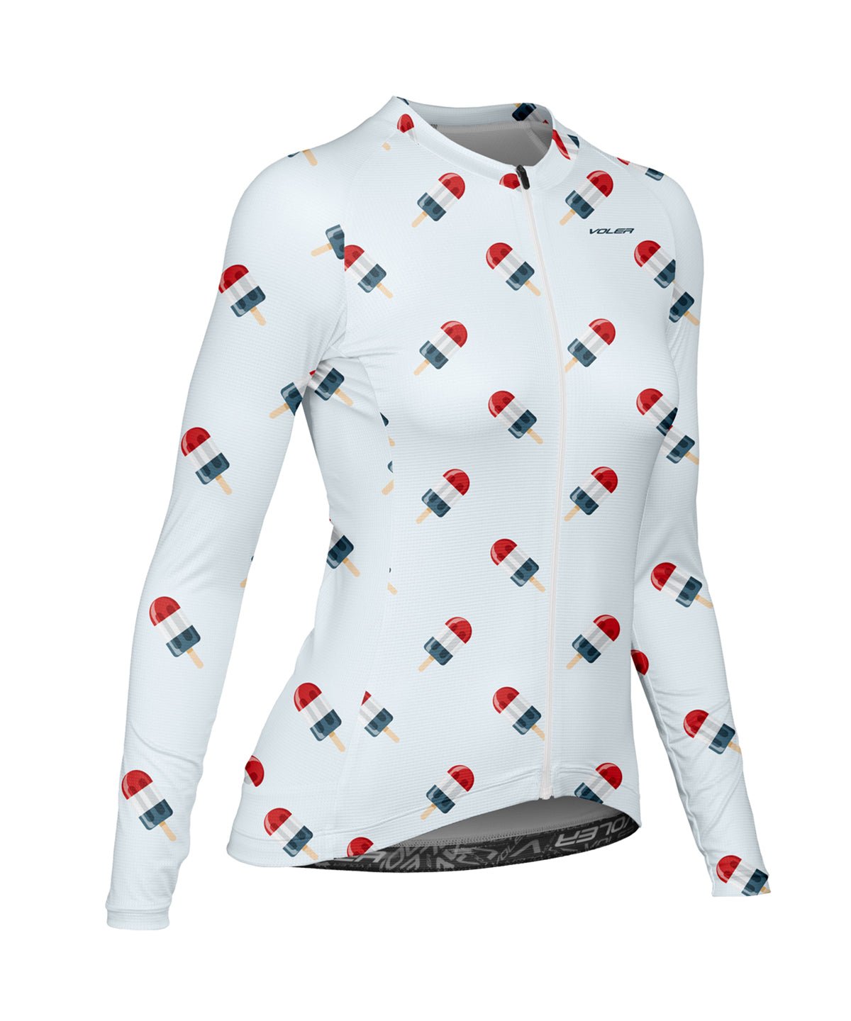 W. VELOCITY AIR LS JERSEY - PETER THOMSEN - Voler - ROCKET POP - 1T201YKLTB