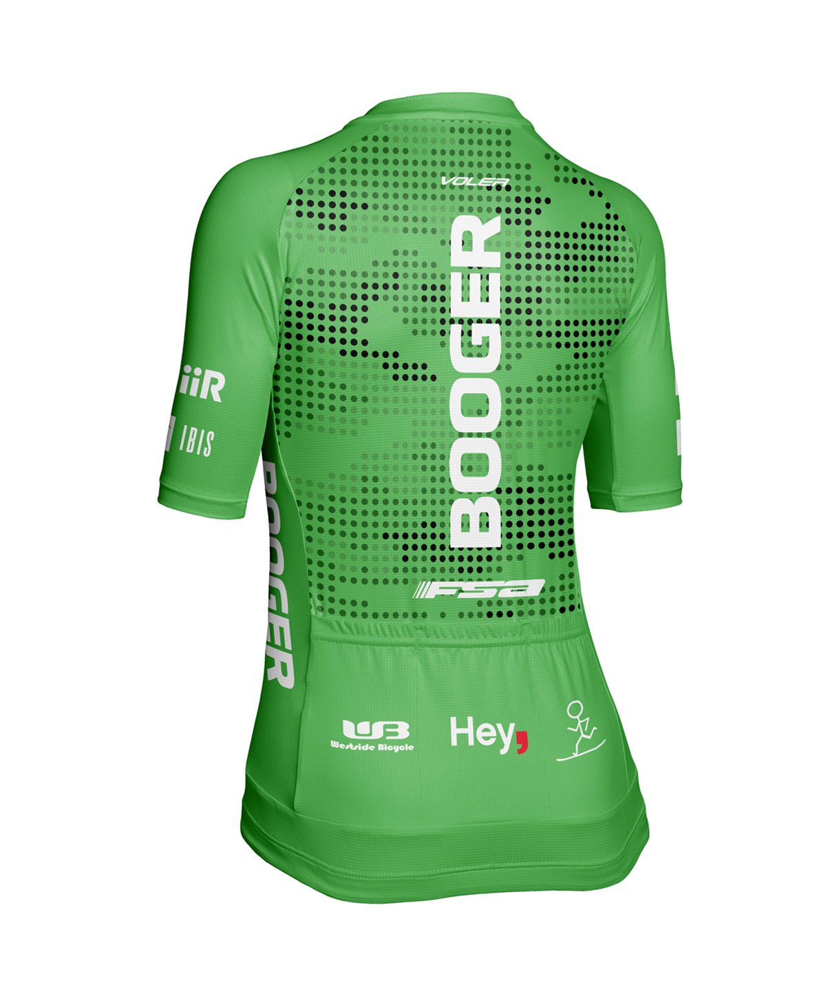 W. VELOCITY AIR JERSEY - TEAM BOOGER - Voler - GREEN - 1T201WOGRN