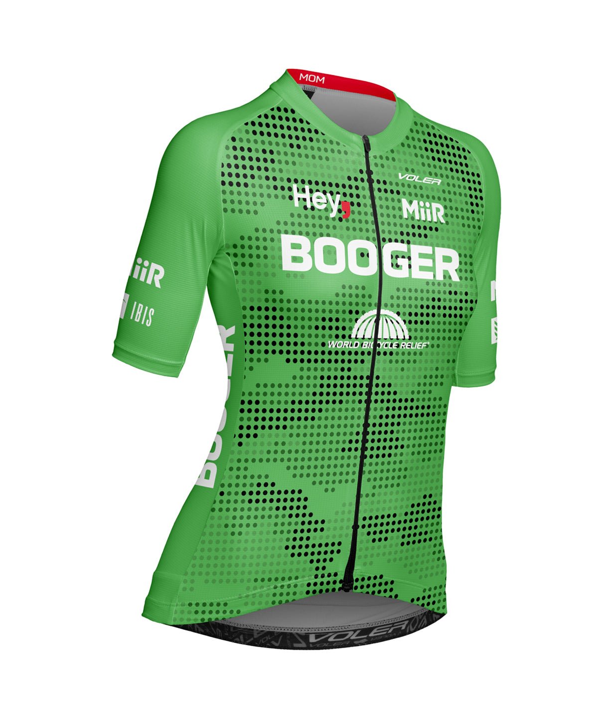 W. VELOCITY AIR JERSEY - TEAM BOOGER - Voler - GREEN - 1T201WOGRN