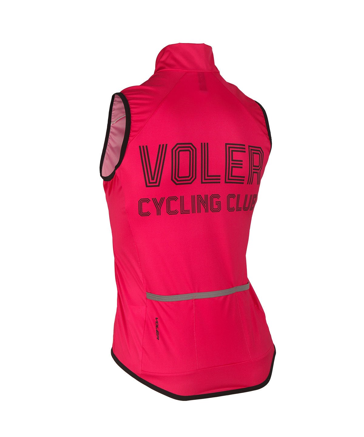 W. WIND VEST - VOLER CYCLING CLUB - Voler - HYPER PINK -