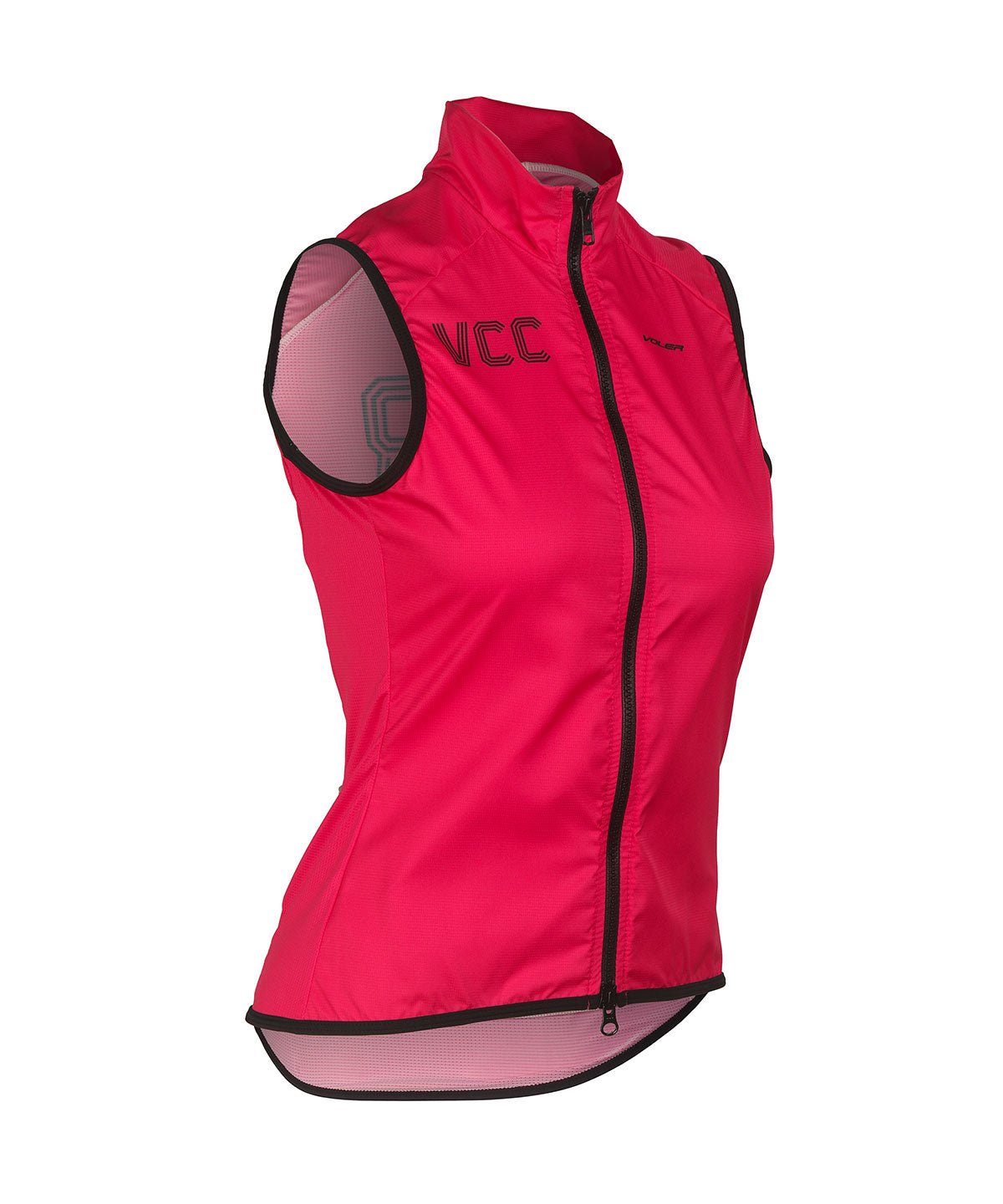 W. WIND VEST - VOLER CYCLING CLUB - Voler - HYPER PINK -