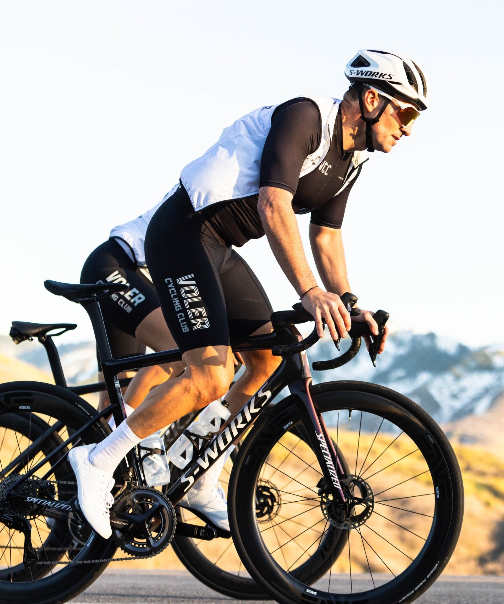 M. SUPER BIB - VOLER CYCLING CLUB - METEORITE