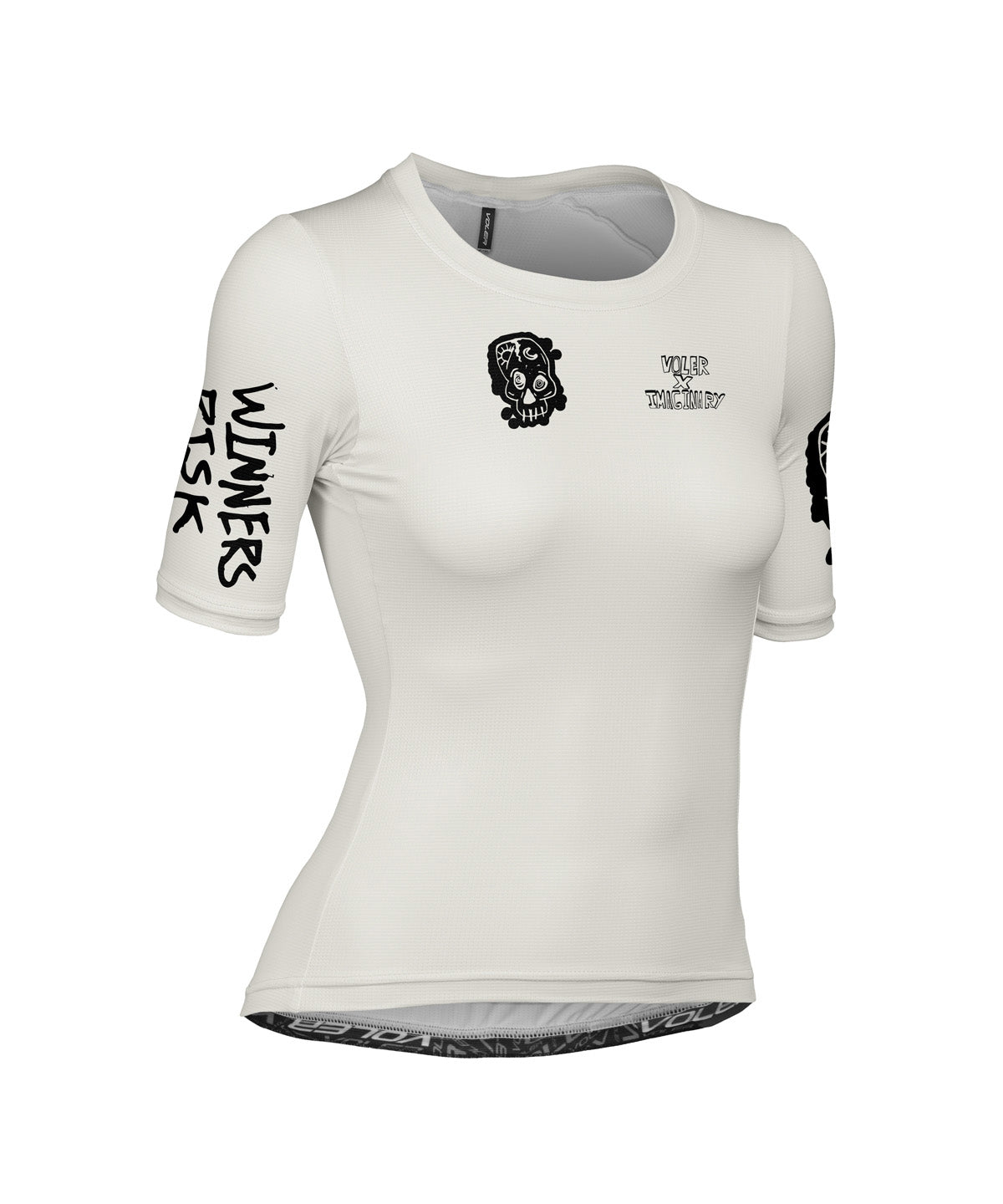 W. PRO AIR ZIPPERLESS JERSEY - IMAGINARY WINNERS - Voler - SALT - 1T201Z1SLT