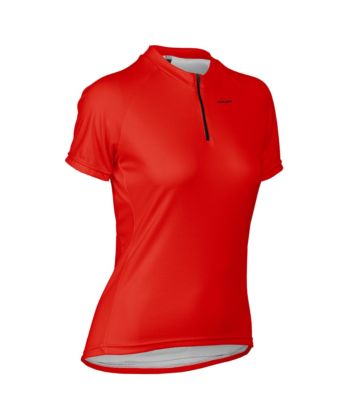 W. XC JERSEY - SOLIDS - Voler - HOT POPPY - 1T201TBHTP
