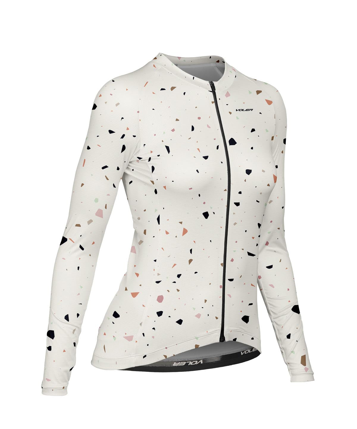 W. VELOCITY AIR LS JERSEY - TERRAZZO