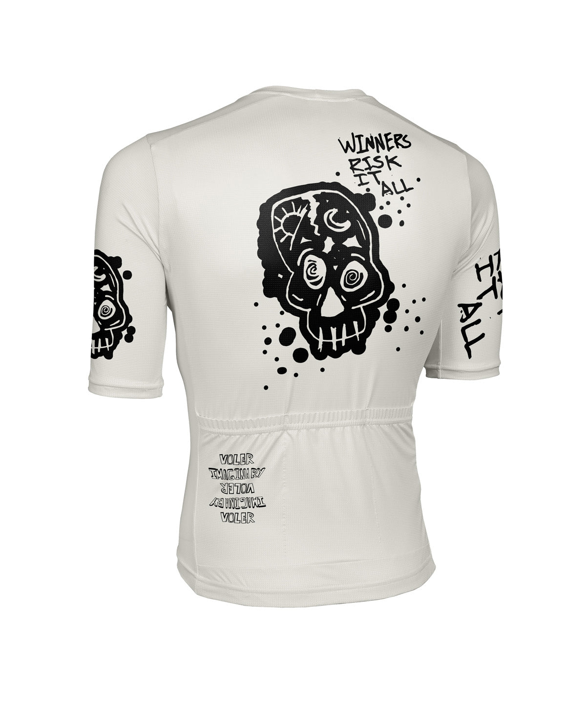 M. PRO AIR ZIPPERLESS JERSEY - IMAGINARY WINNERS - Voler - BLACK - 1T101Z1BLK