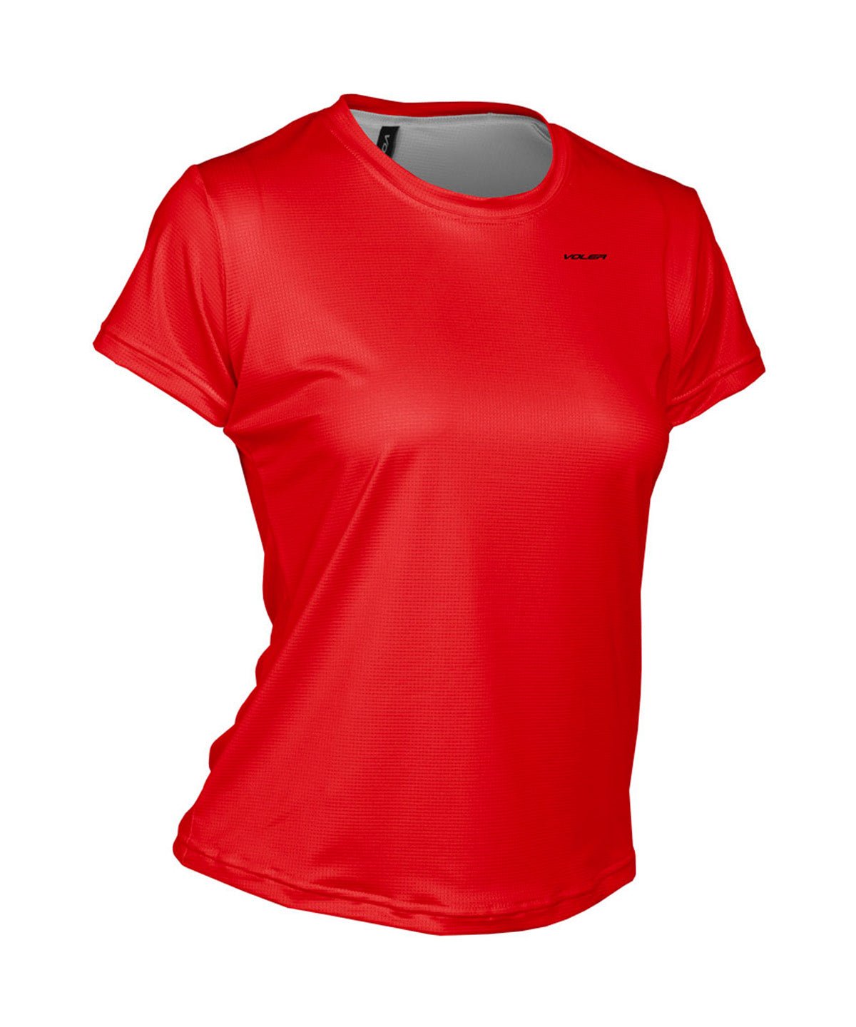 W. ENDURANCE AIR TEE - SOLIDS - Voler - HOT POPPY - 1T201T0HTP