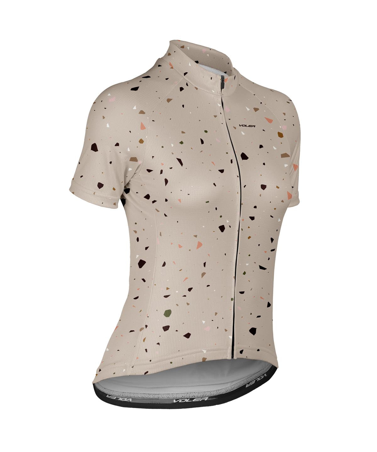 W. PELOTON JERSEY - TERRAZZO