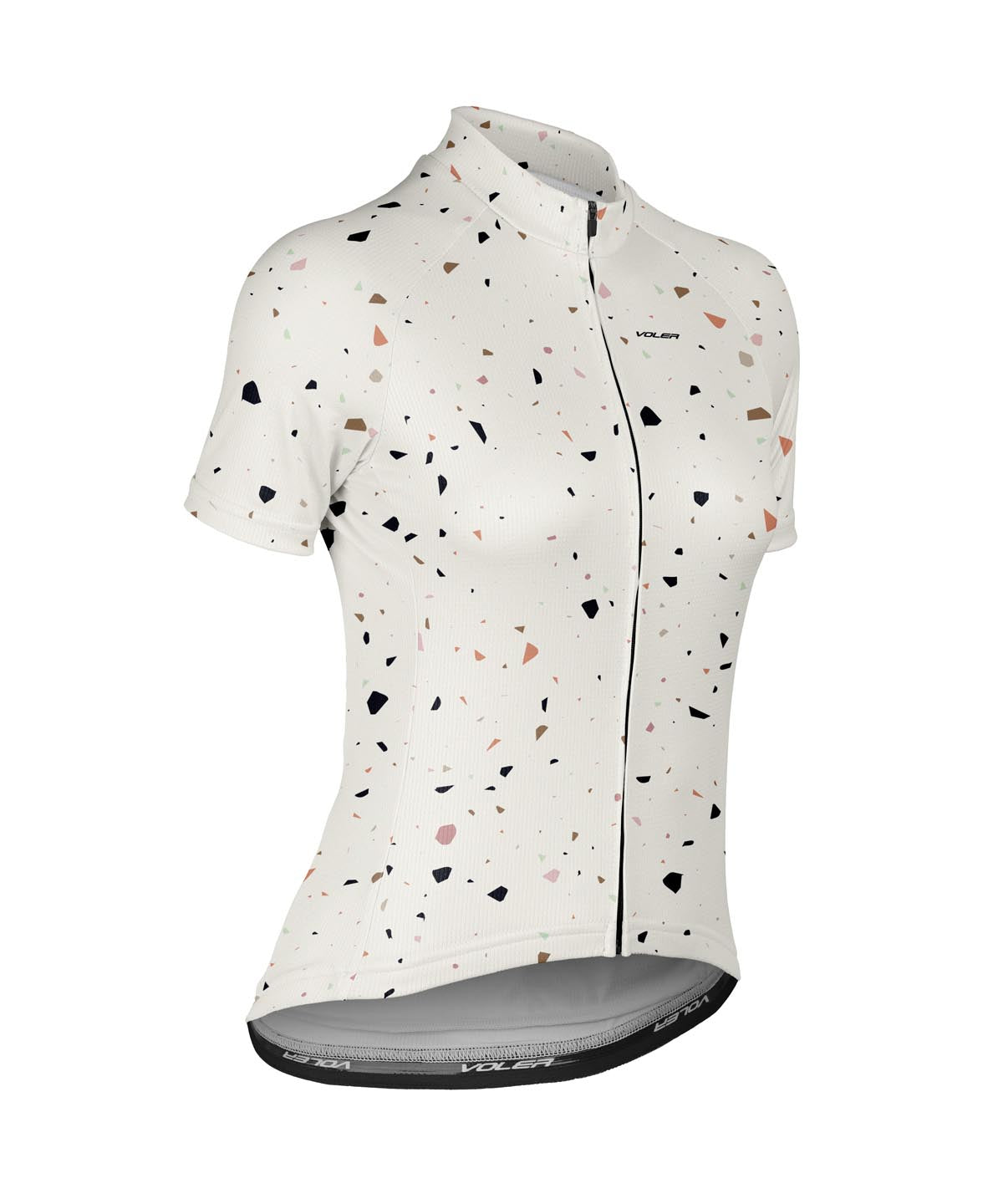 W. PELOTON JERSEY - TERRAZZO