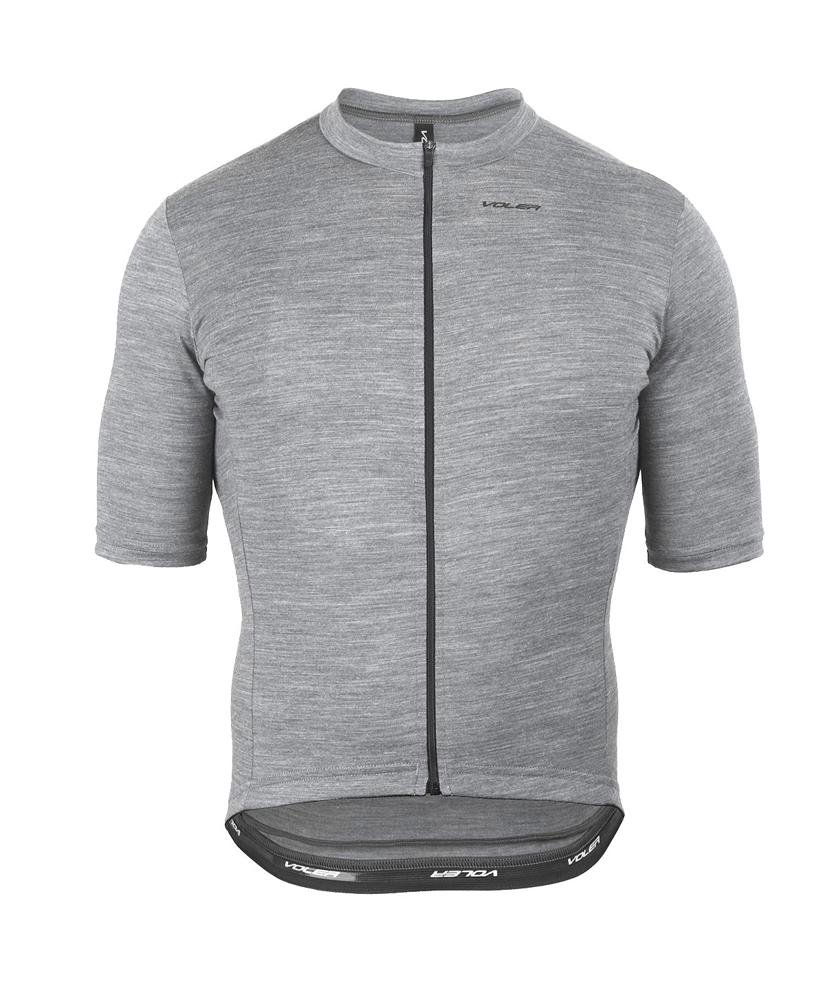M. LIGHTWEIGHT MERINO JERSEY - Voler - HEATHER GREY -