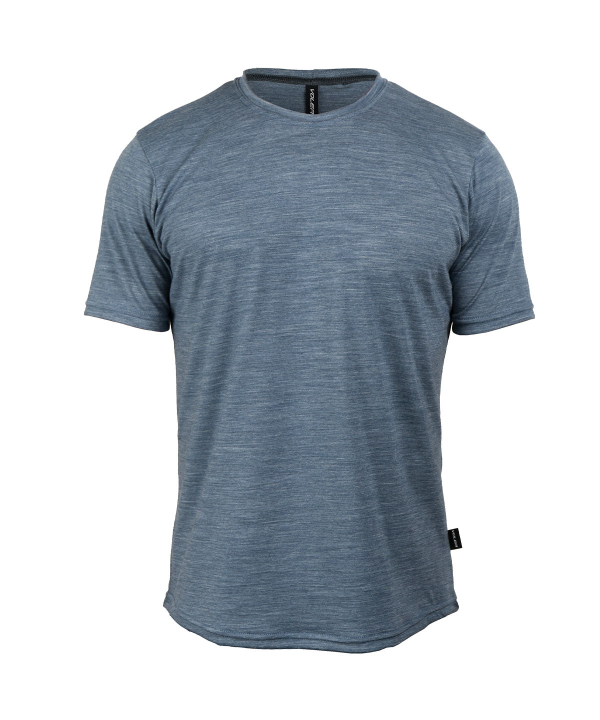 M. LIGHTWEIGHT MERINO TEE - Voler - SLATE HEATHER -