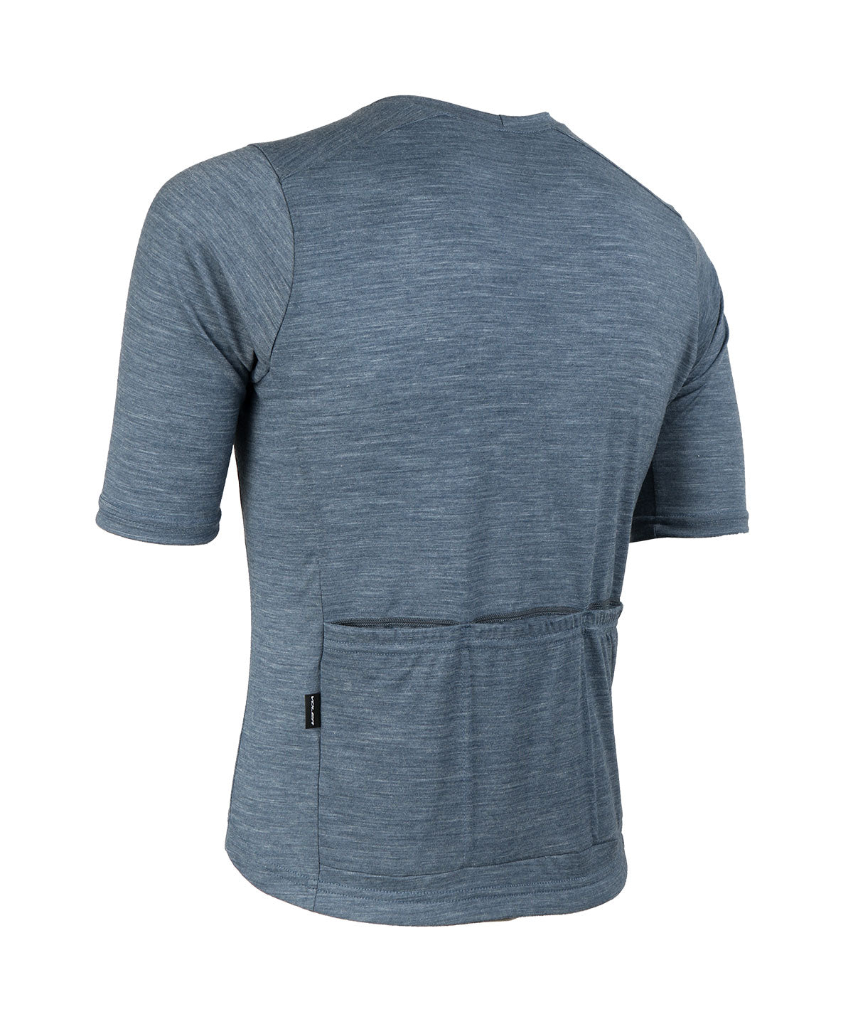 M. LIGHTWEIGHT MERINO ZIPPERLESS JERSEY - SLATE HEATHER - Voler - XSM - 1010N53SLH