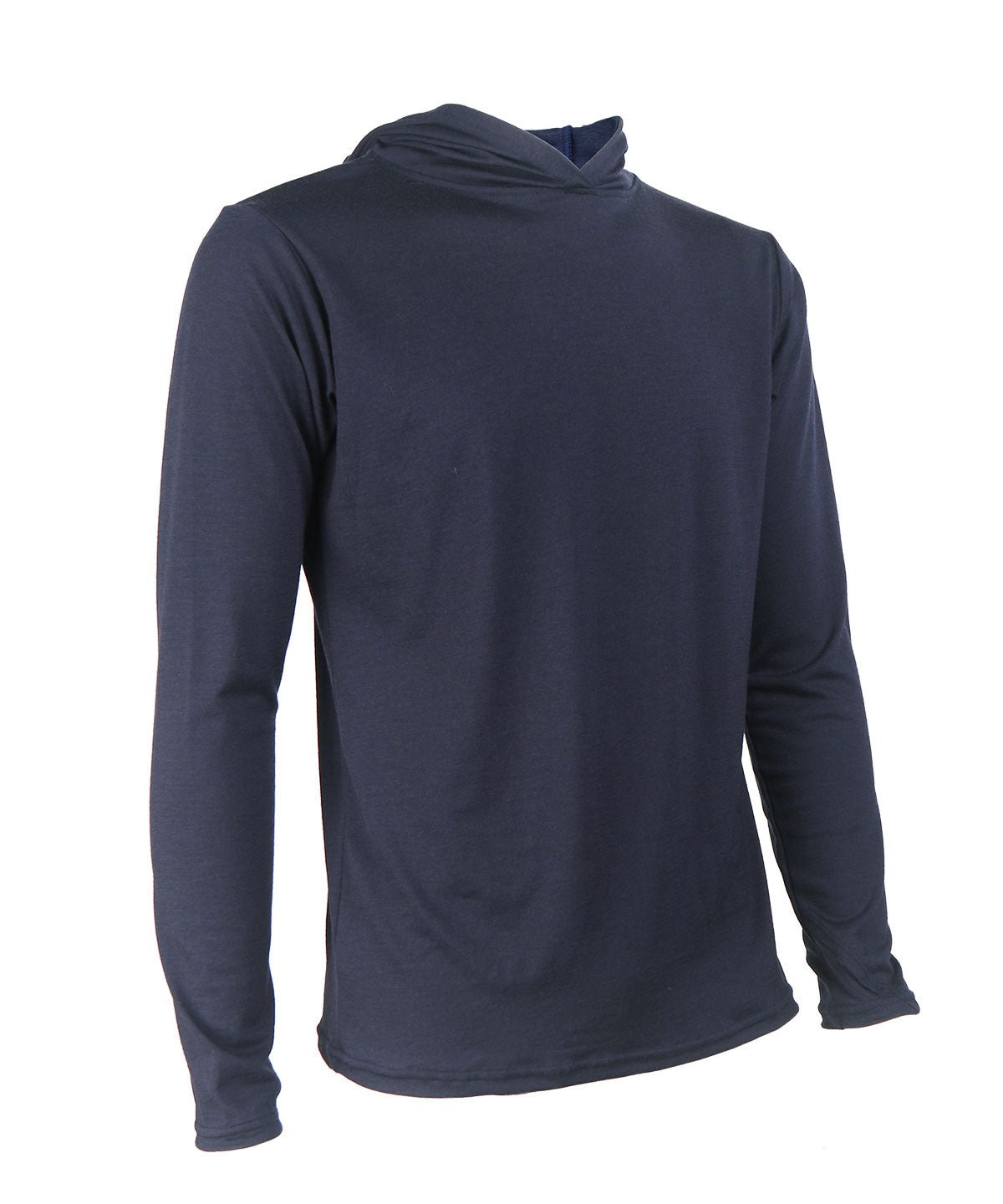 M. MIDWEIGHT MERINO SUN HOODIE - Voler - INDIGO -