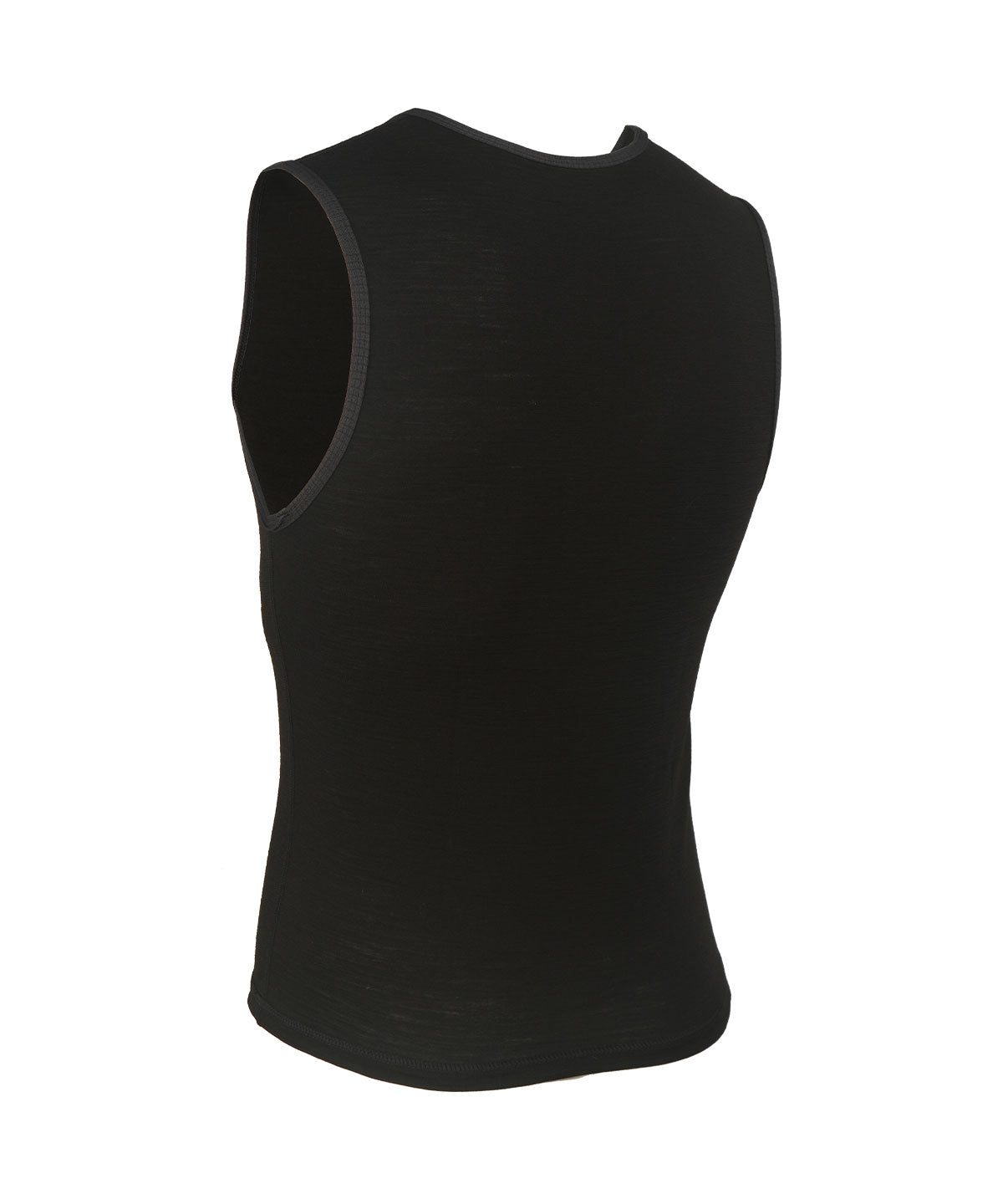 M. LIGHTWEIGHT MERINO TANK BASE - BLACK - Voler - XSM - 1010N80BLK