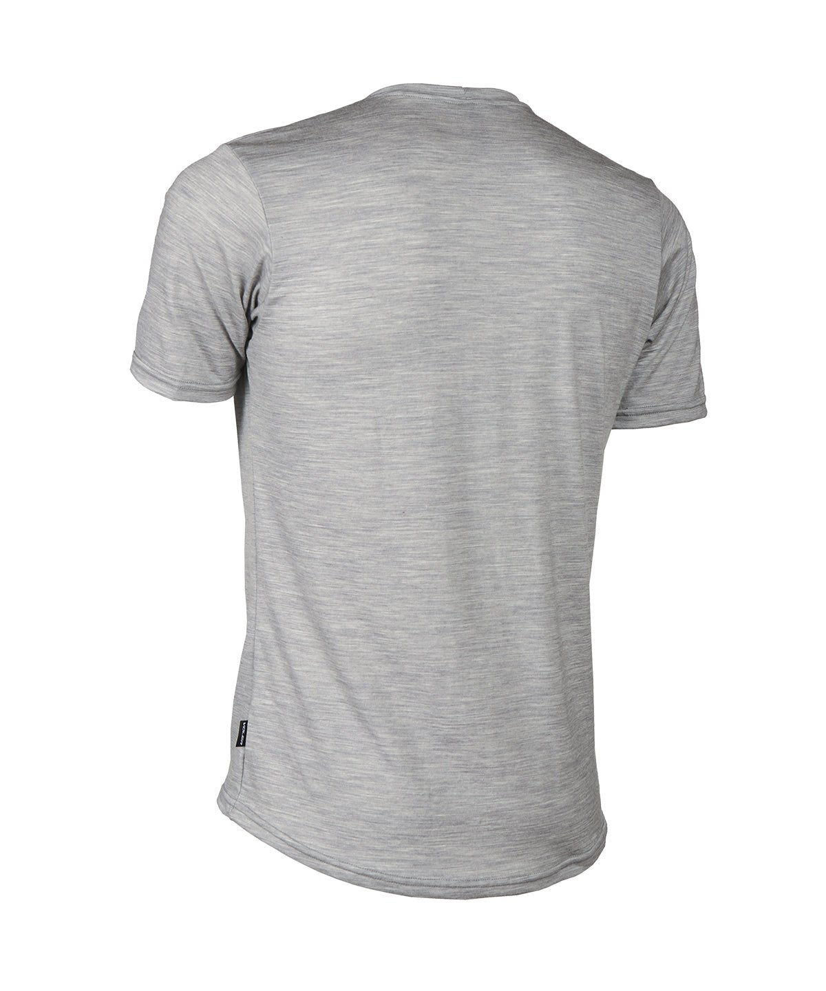 M. LIGHTWEIGHT MERINO TEE - GREY HEATHER - Voler - SML - 1010N66GRH