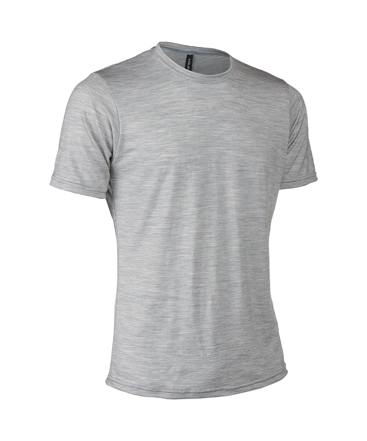 M. LIGHTWEIGHT MERINO TEE - GREY HEATHER - Voler - SML - 1010N66GRH