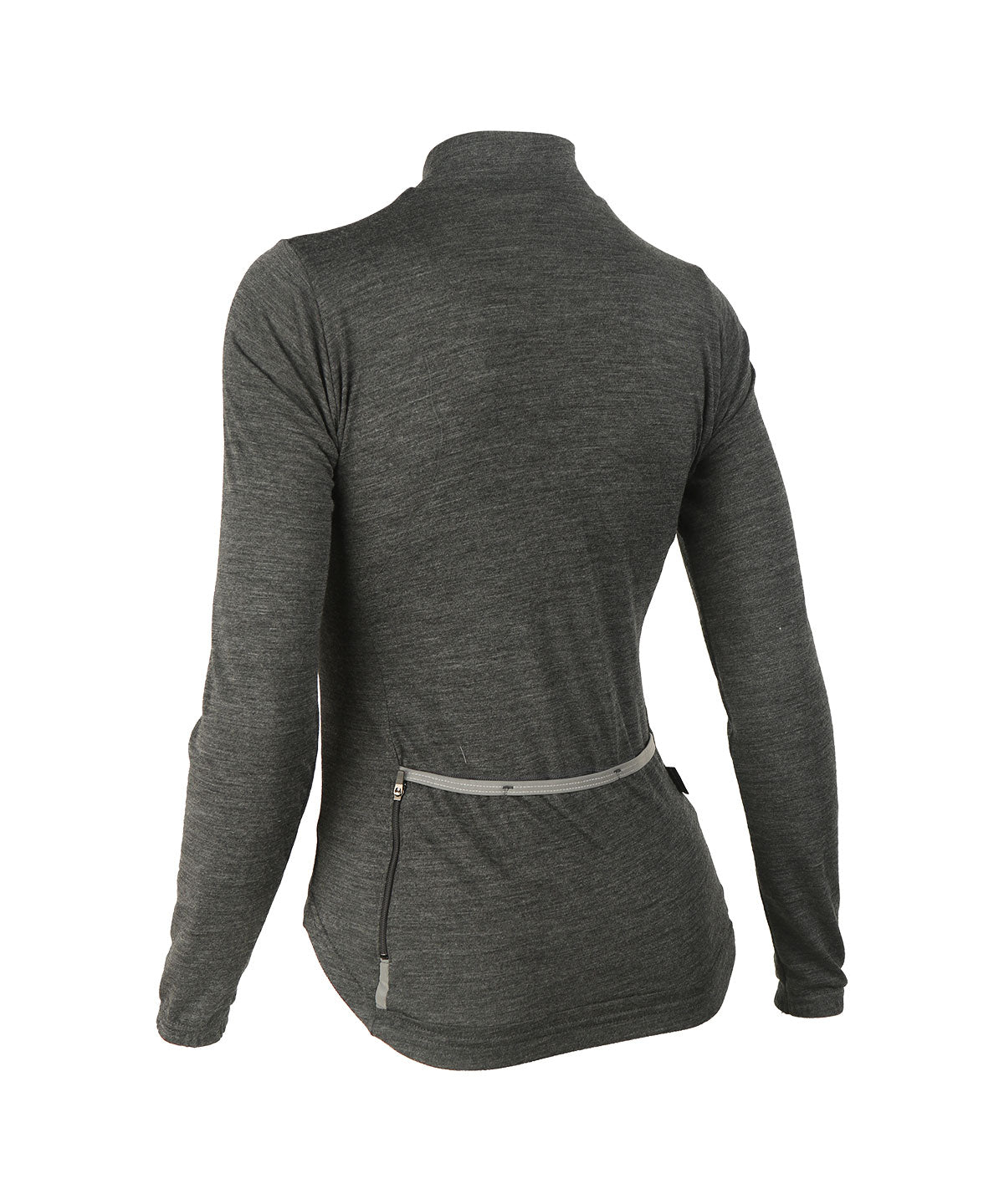 W. MIDWEIGHT MERINO LS JERSEY - CHARCOAL HEATHER - Voler - CHARCOAL HEATHE - 1020N68CHH