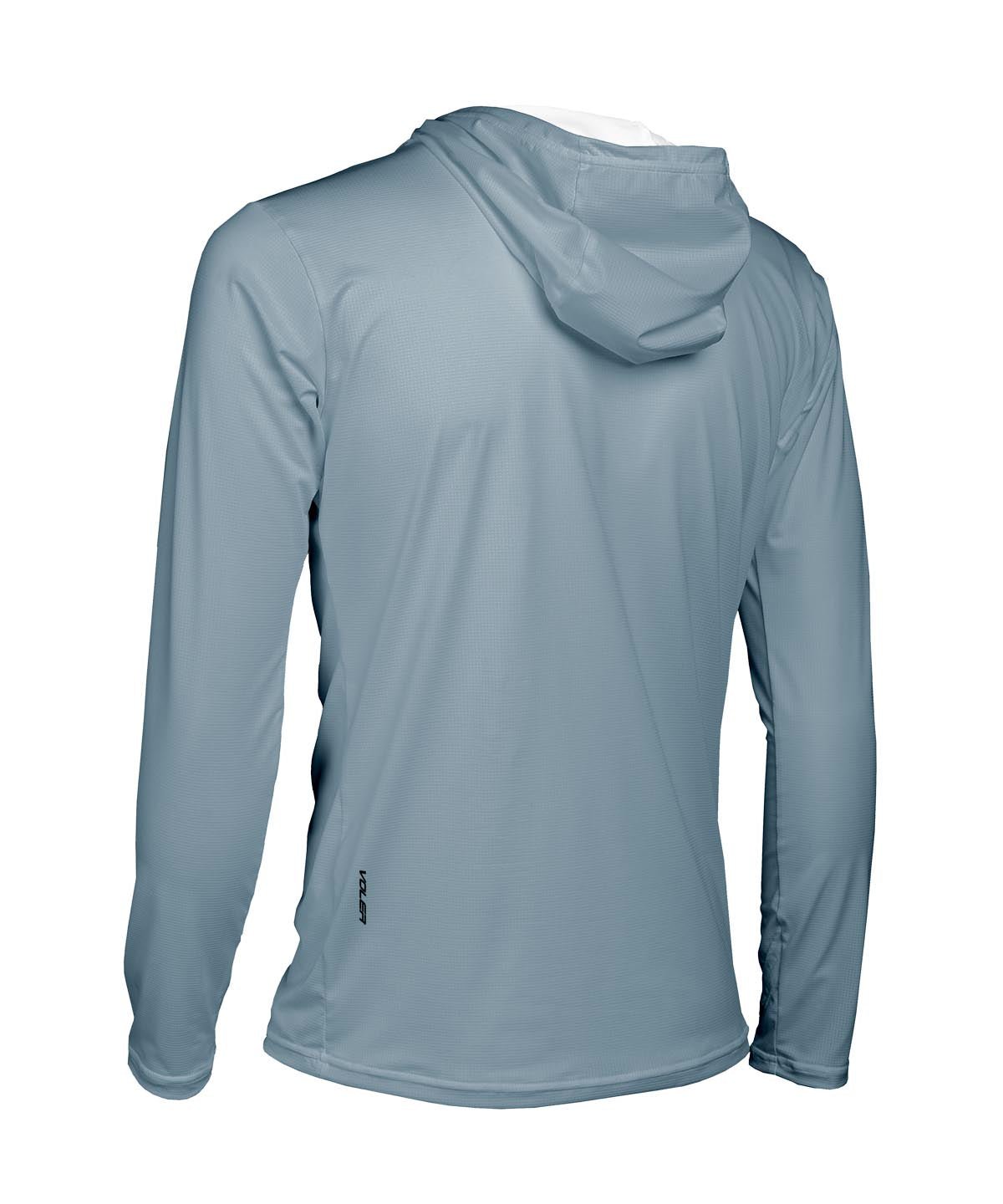 M. ENDURANCE AIR SUN HOODIE - SOLID - Voler - STORM BLUE - 1T1022DSTM