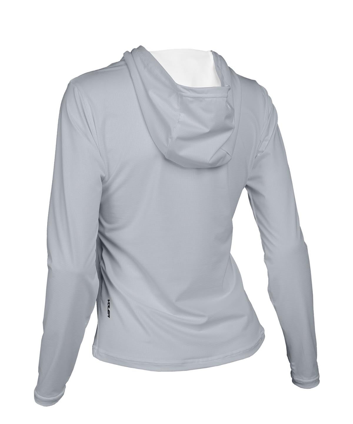 W. ENDURANCE AIR SUN HOODIE - SOLID - Voler - CLOUD GREY - 1T2022DCGR