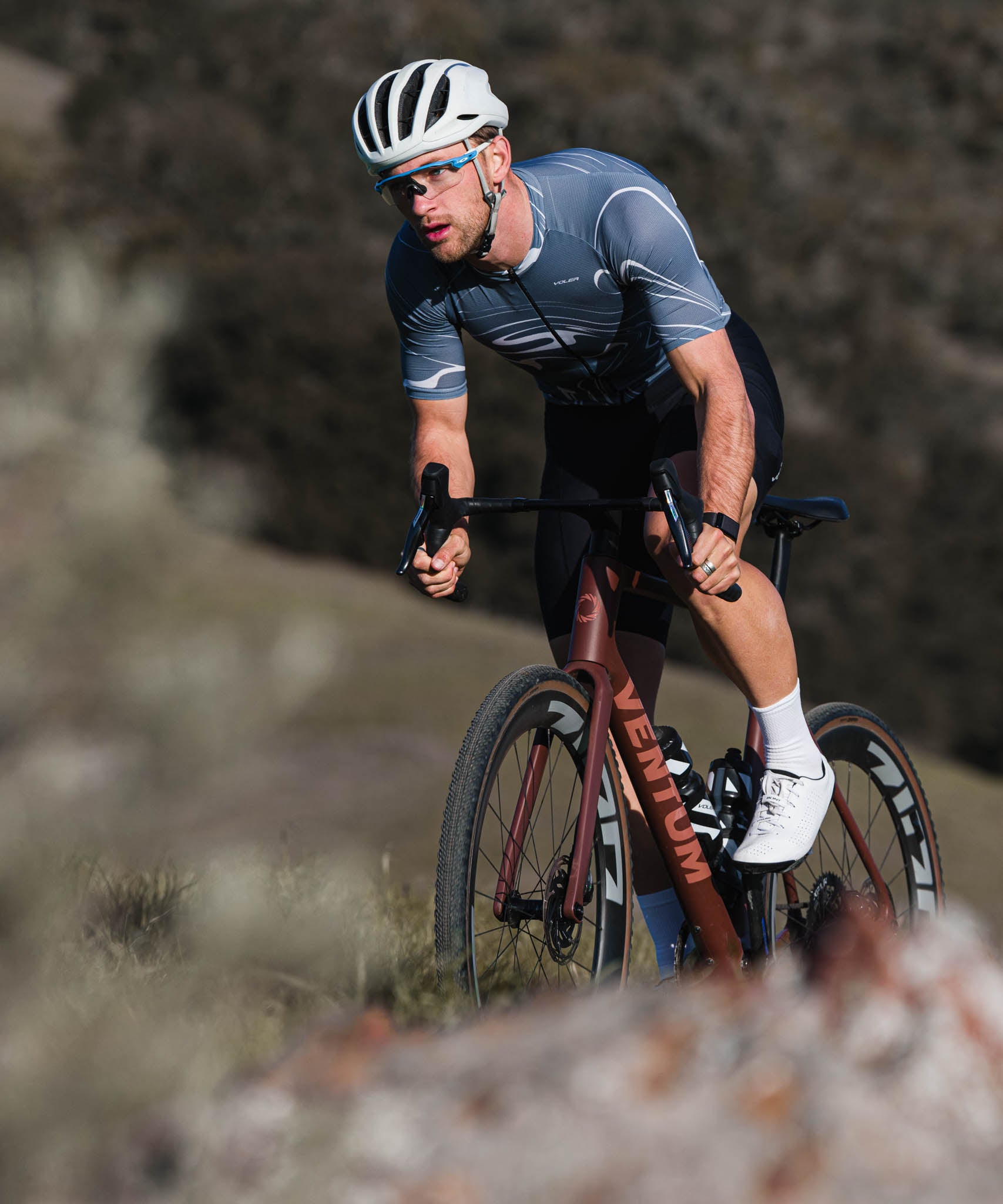 M. VELOCITY AIR JERSEY - MARBLE - Voler - IRON - 1T1021XIRN