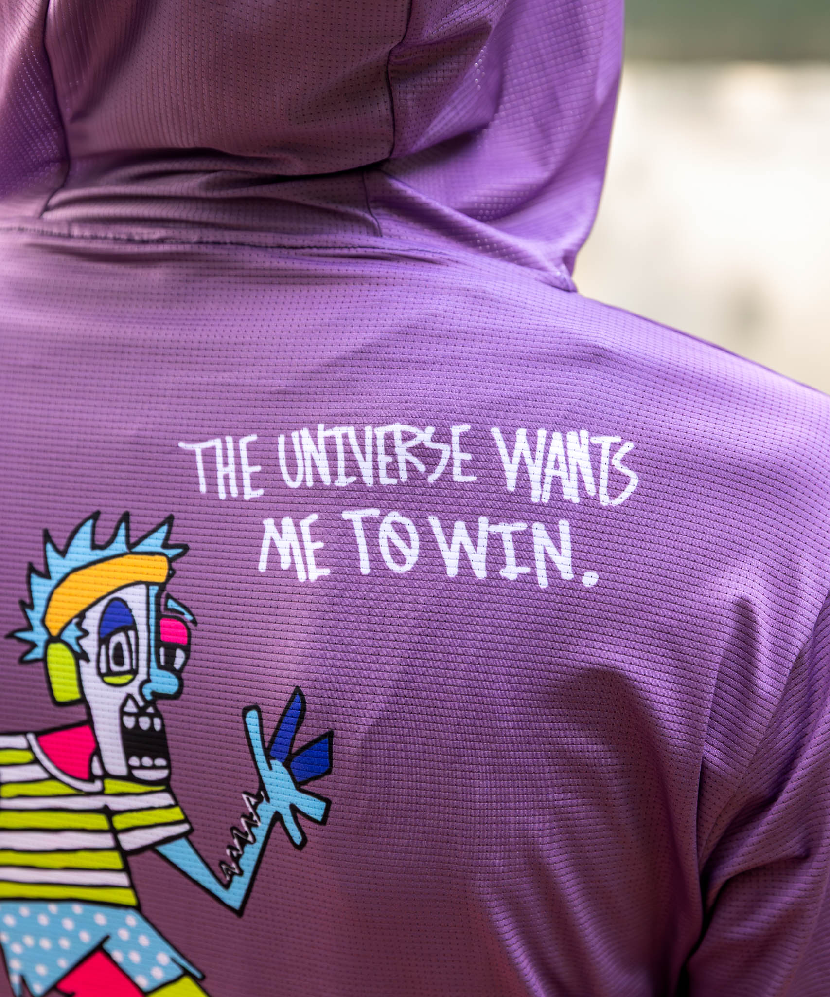 M. ENDURANCE AIR HOODIE - IMAGINARY RUN CLUB - Voler - SALT - 1T1022PSLT