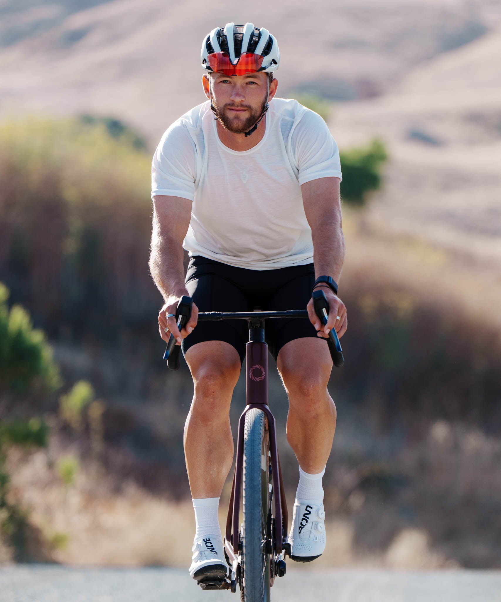 M. LIGHTWEIGHT MERINO TEE - COCONUT - Voler - XSM - 1010N75COC