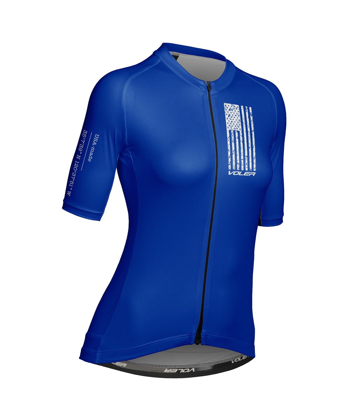 W. VELOCITY AIR JERSEY - NEVER QUIT - Voler - COBALT - 1T2022UCOB