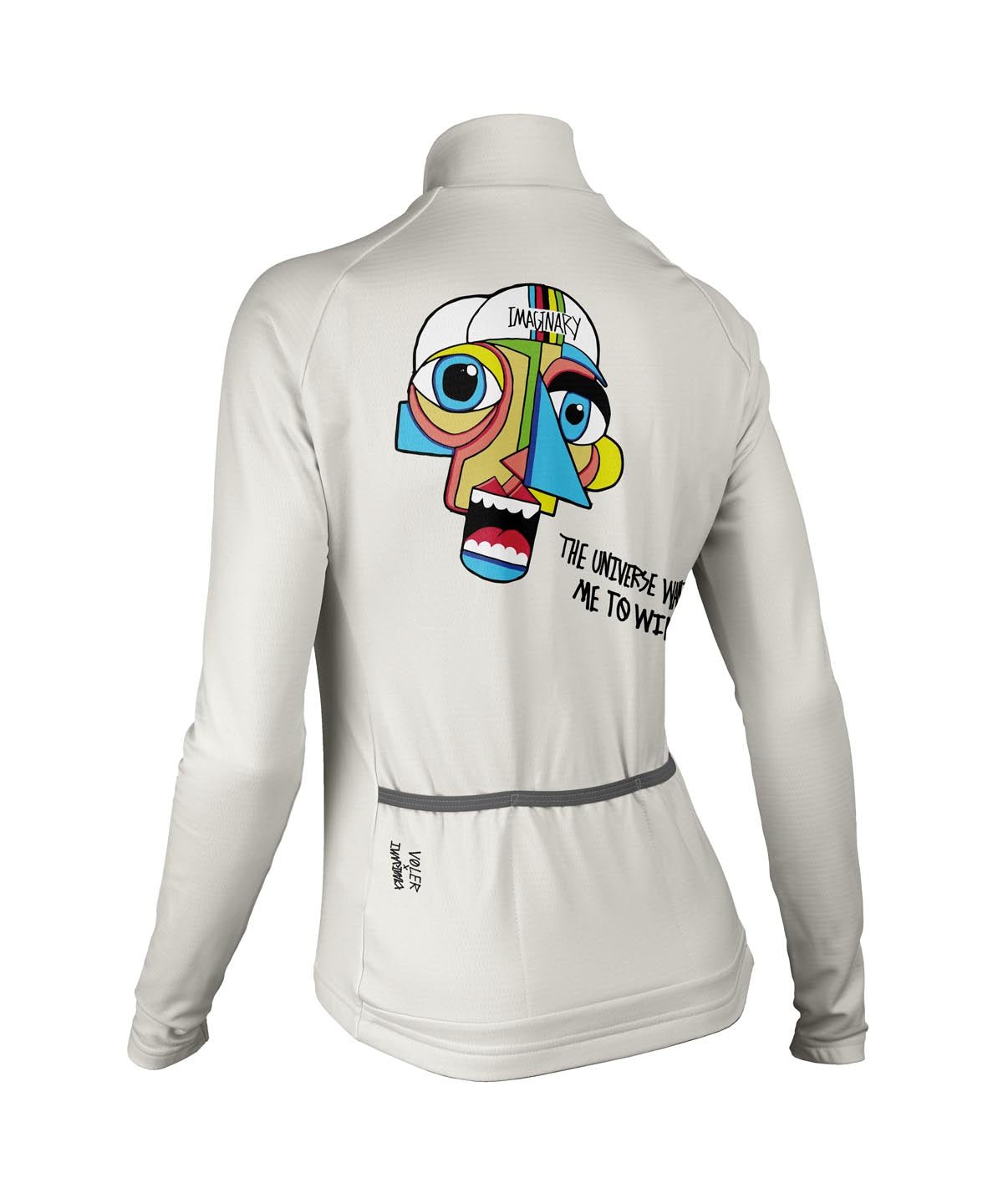W. PELOTON THERMAL JERSEY - IMAGINARY CUBIST - Voler - SALT - 1T20245SLT