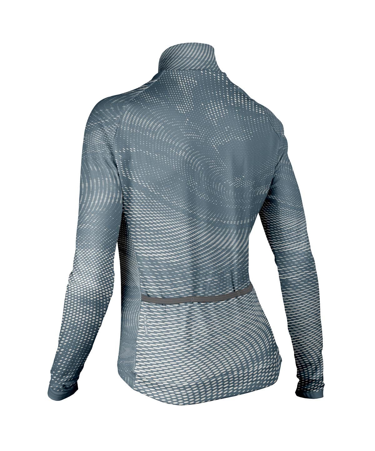 W. PELOTON THERMAL JERSEY - REVERB - Voler - STORM BLUE - 1T2024QSTM