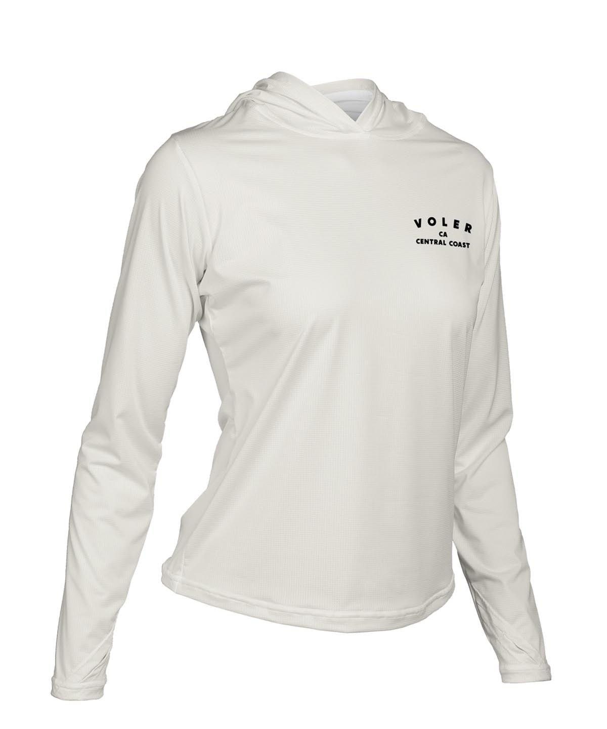 W. ENDURANCE AIR SUN HOODIE - QLTY APPAREL - Voler - SALT - 1T2022FSLT
