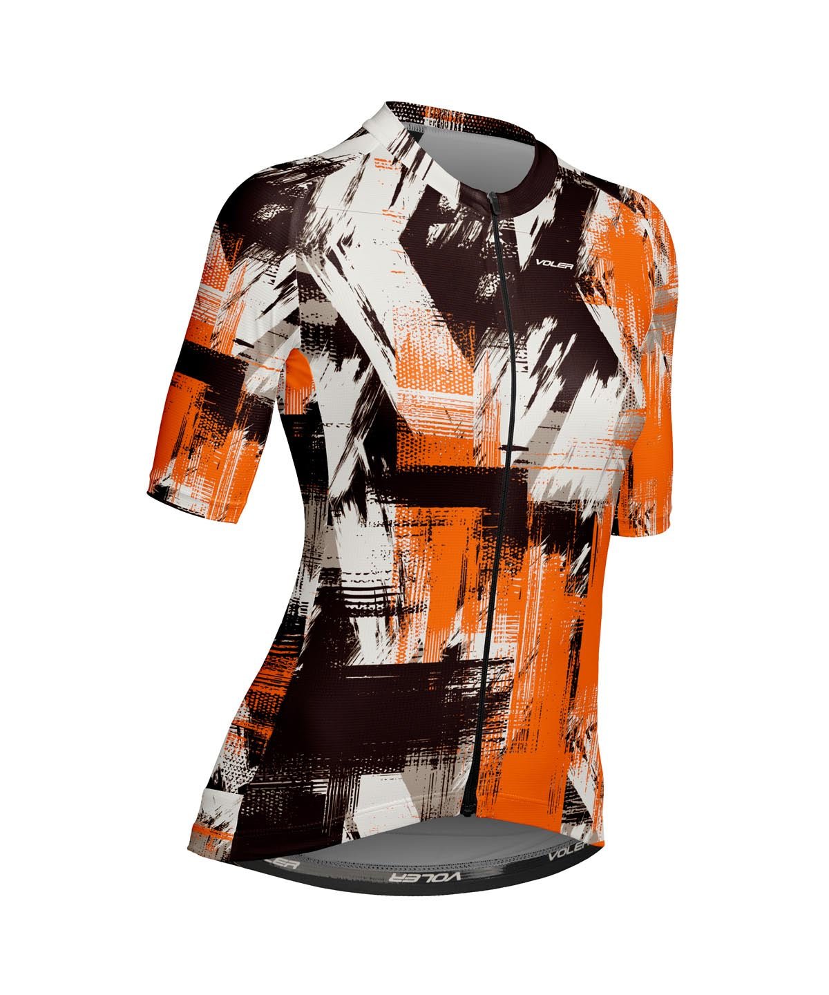 W. VELOCITY AIR JERSEY - THRASHER - Voler - Espresso and Spiked Apricot - 1T2022KESP