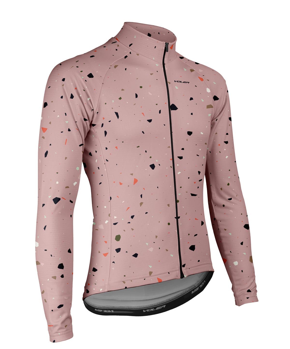 M. PELOTON THERMAL JERSEY - TERRAZZO - Voler - ROSEWOOD - 1T1024JROS