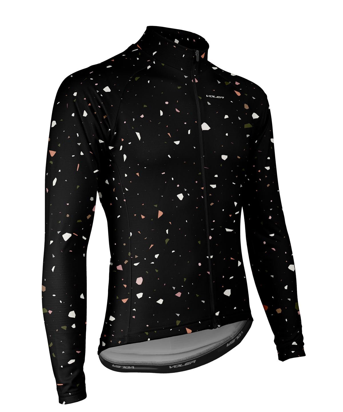 M. PELOTON THERMAL JERSEY - TERRAZZO - Voler - BLACK - 1T1024JBLK