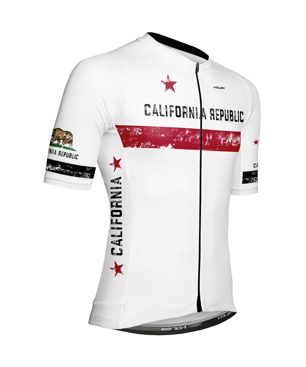 M. VELOCITY AIR JERSEY - CALIFORNIA REPUBLIC - Voler - WHITE - 1T1024FWHT