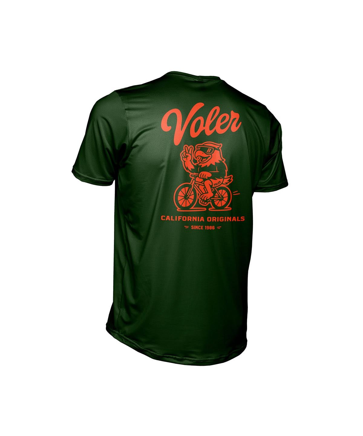 YOUTH ENDURANCE AIR TEE - AERO THE EAGLE - Voler - OLIVE - 1T3023TOLV