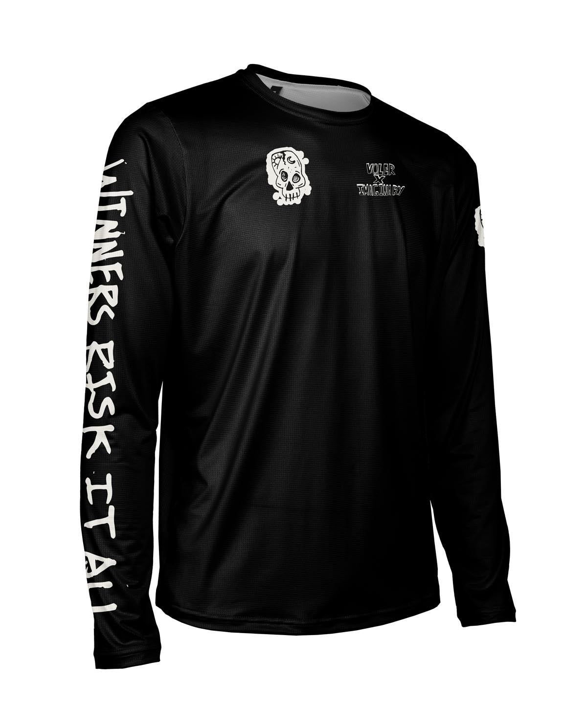 M. ENDURANCE AIR LS TEE - IMAGINARY WINNERS - Voler - BLACK - 1T1023QBLK