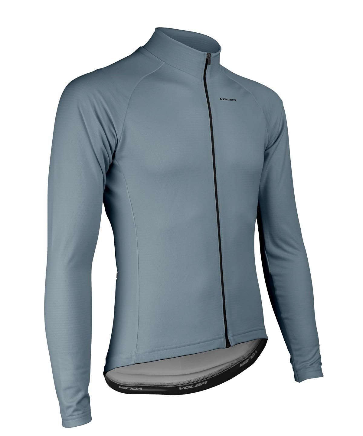 M. PELOTON THERMAL JERSEY - SOLID - Voler - STORM BLUE - 1T1024RSTM
