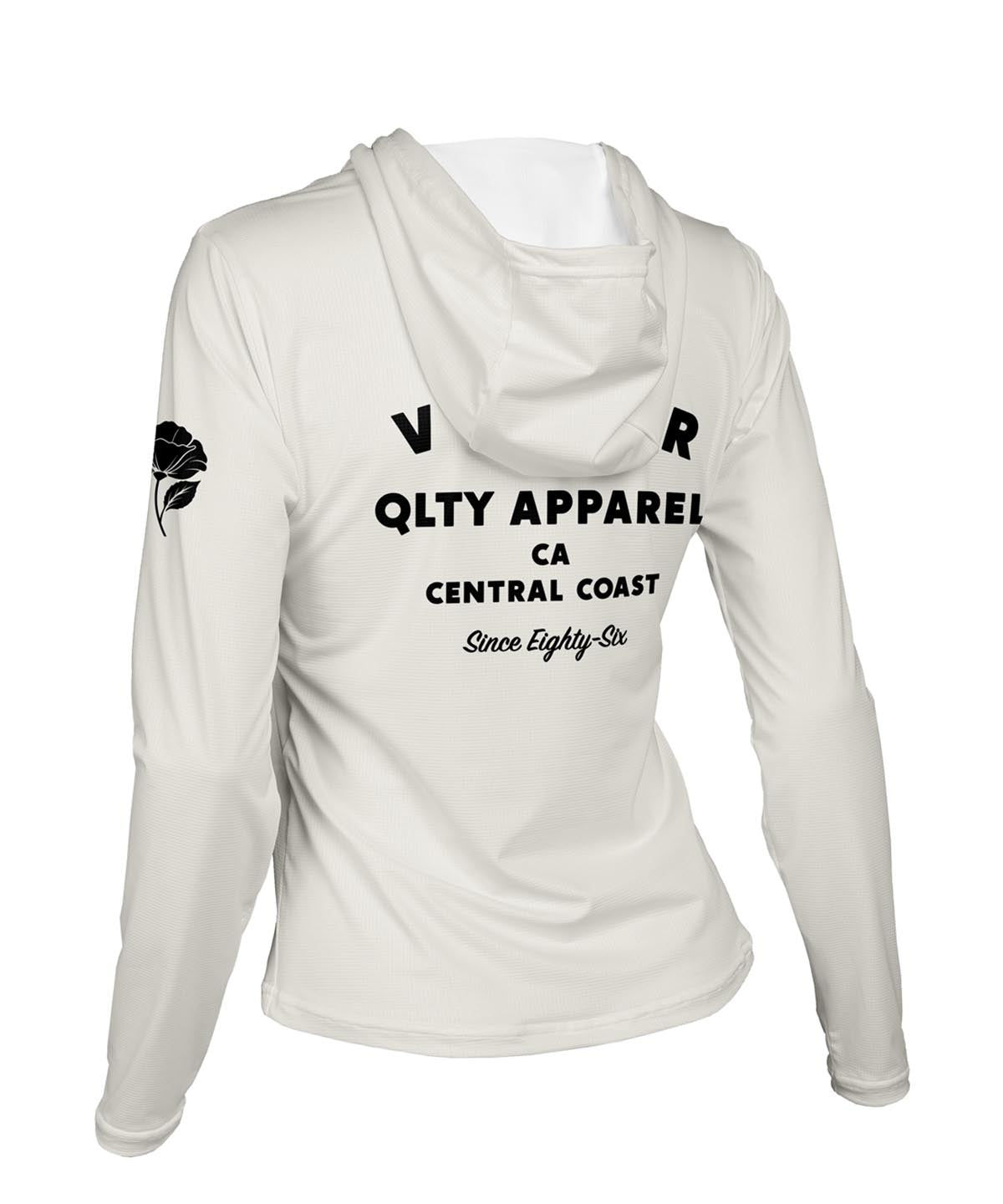 W. ENDURANCE AIR SUN HOODIE - QLTY APPAREL - Voler - SALT - 1T2022FSLT