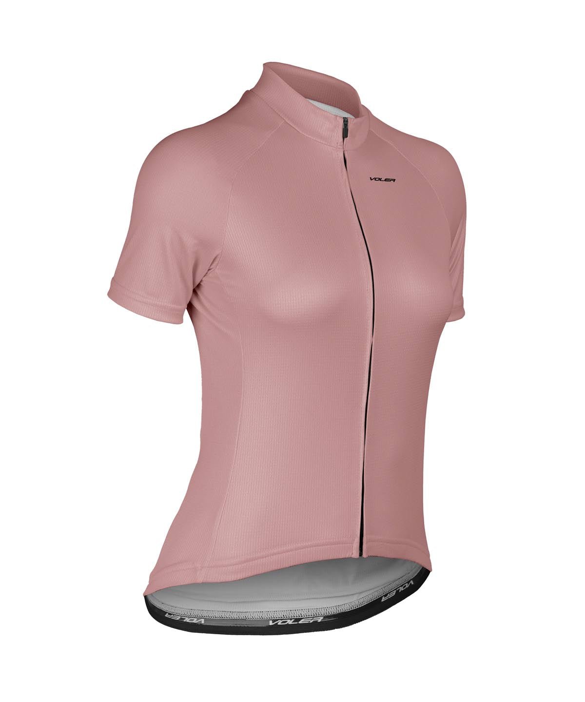 W. PELOTON JERSEY - SOLID - Voler - ROSEWOOD - 1T2022BROS