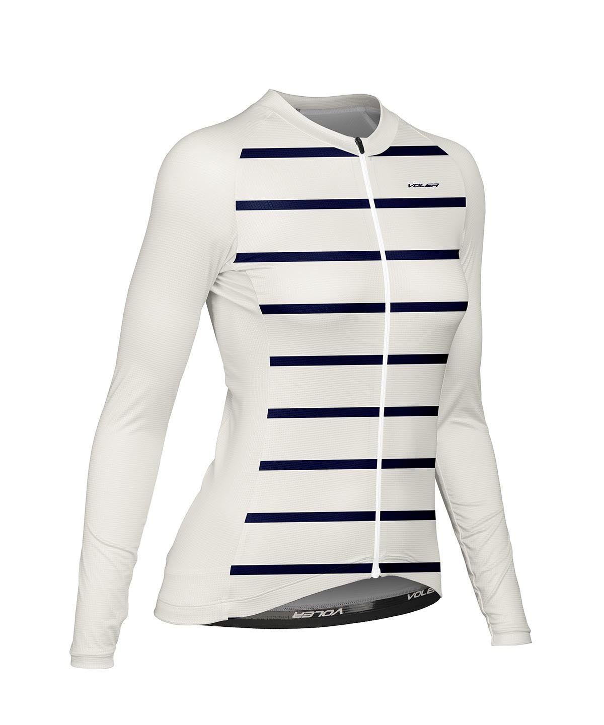 W. VELOCITY AIR LS JERSEY - CLEAN LINES - Voler - SALT AND NAVY - 1T20249SNV