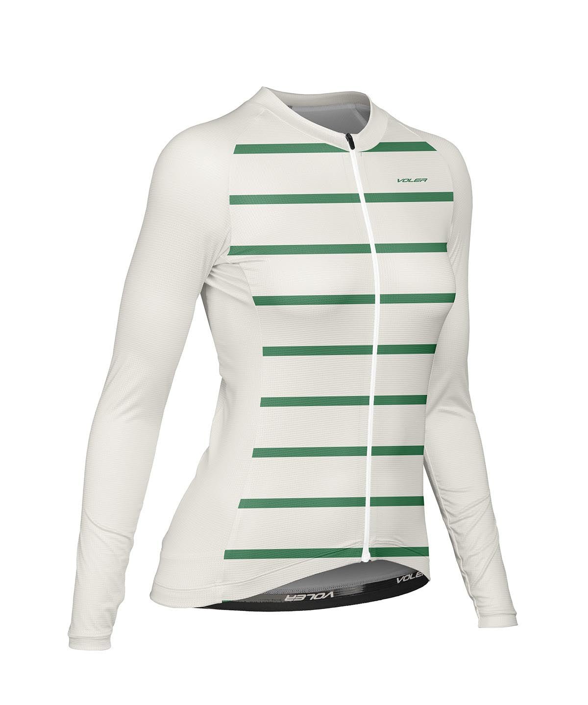 W. VELOCITY AIR LS JERSEY - CLEAN LINES - Voler - SALT AND CACTUS GREEN - 1T20249SCA