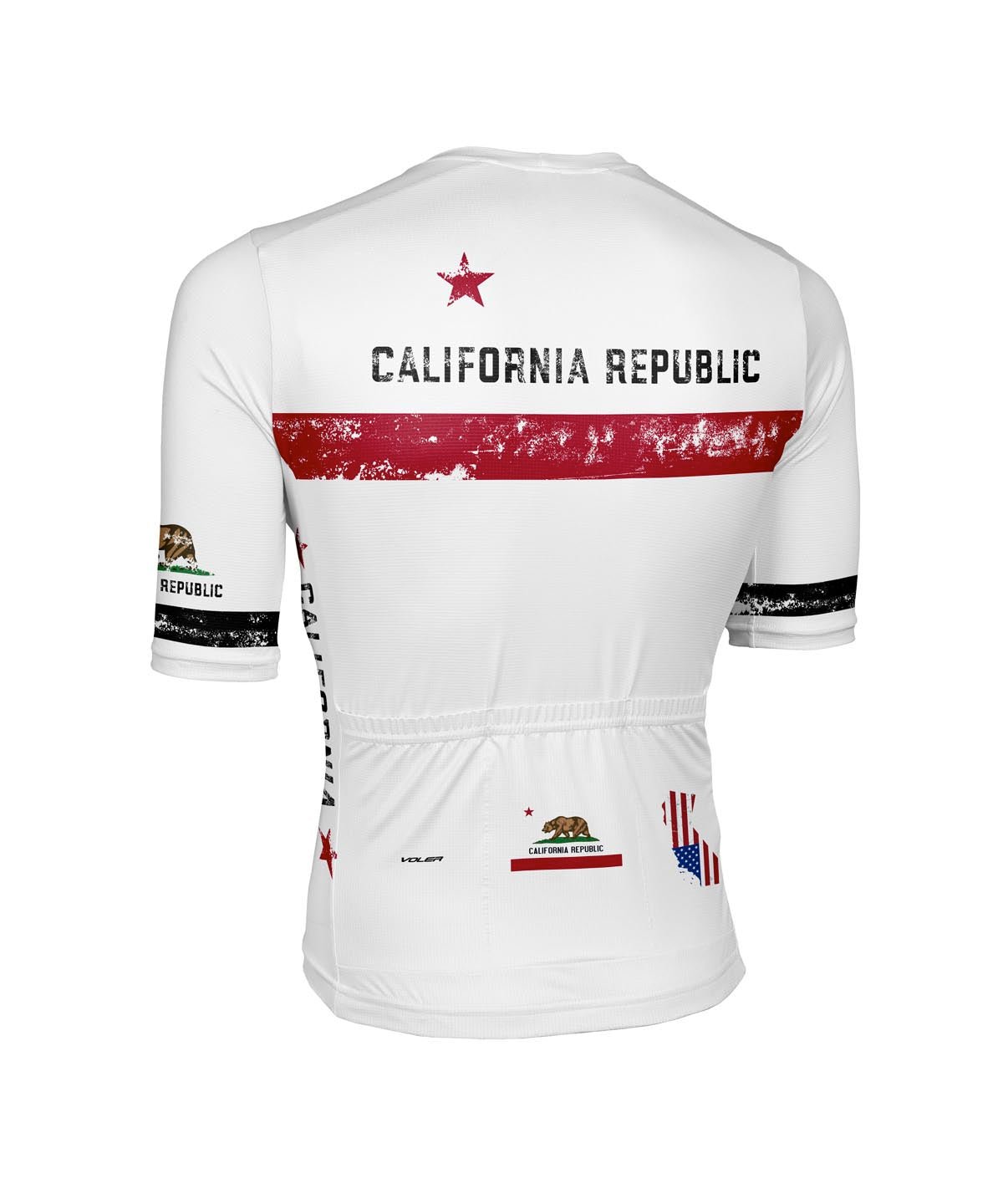 M. PRO AIR ZIPPERLESS - CALIFORNIA REPUBLIC - Voler - WHITE - 1T1024GWHT
