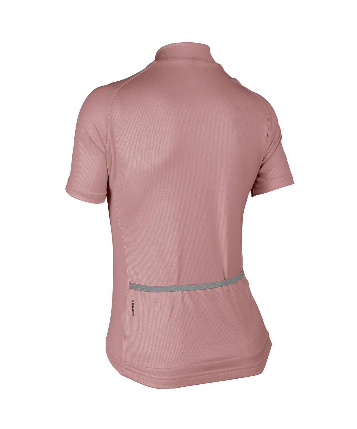 W. PELOTON JERSEY - SOLID - Voler - ROSEWOOD - 1T2022BROS