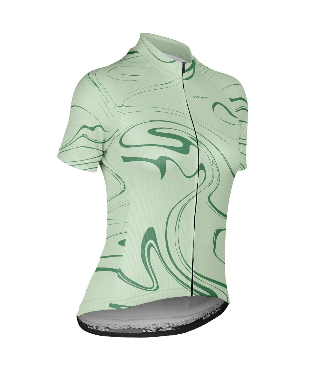 W. PELOTON JERSEY - MARBLE - Voler - MOJITO - 1T2021YMTO