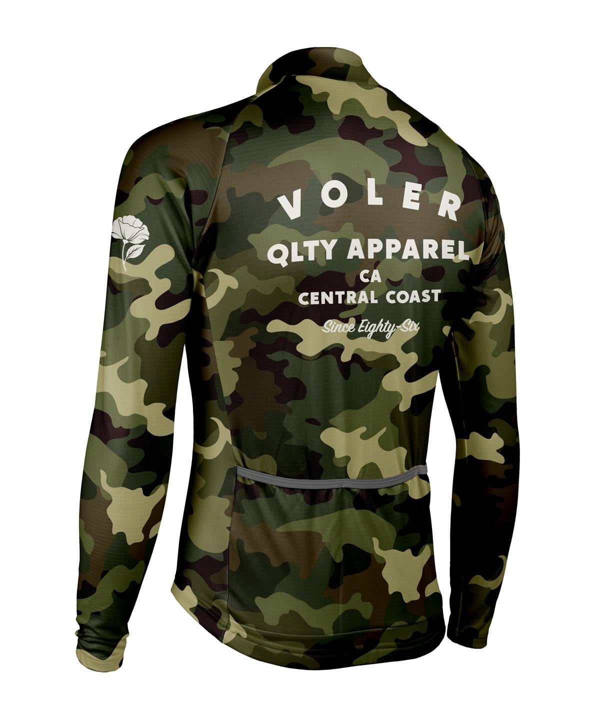 M. PELOTON THERMAL JERSEY - QLTY APPAREL - Voler - ESPRESSO CAMO - 1T10246PRT