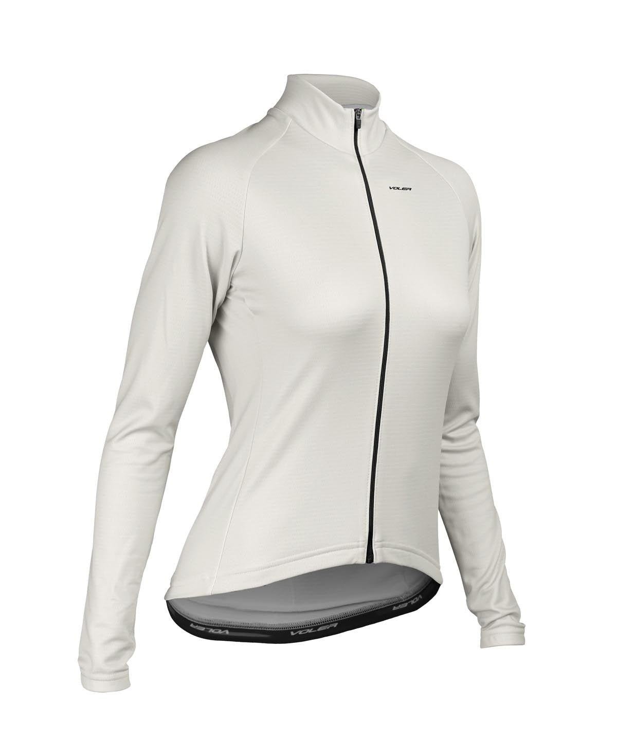 W. PELOTON THERMAL JERSEY - SOLID - Voler - SALT - 1T2024RSLT