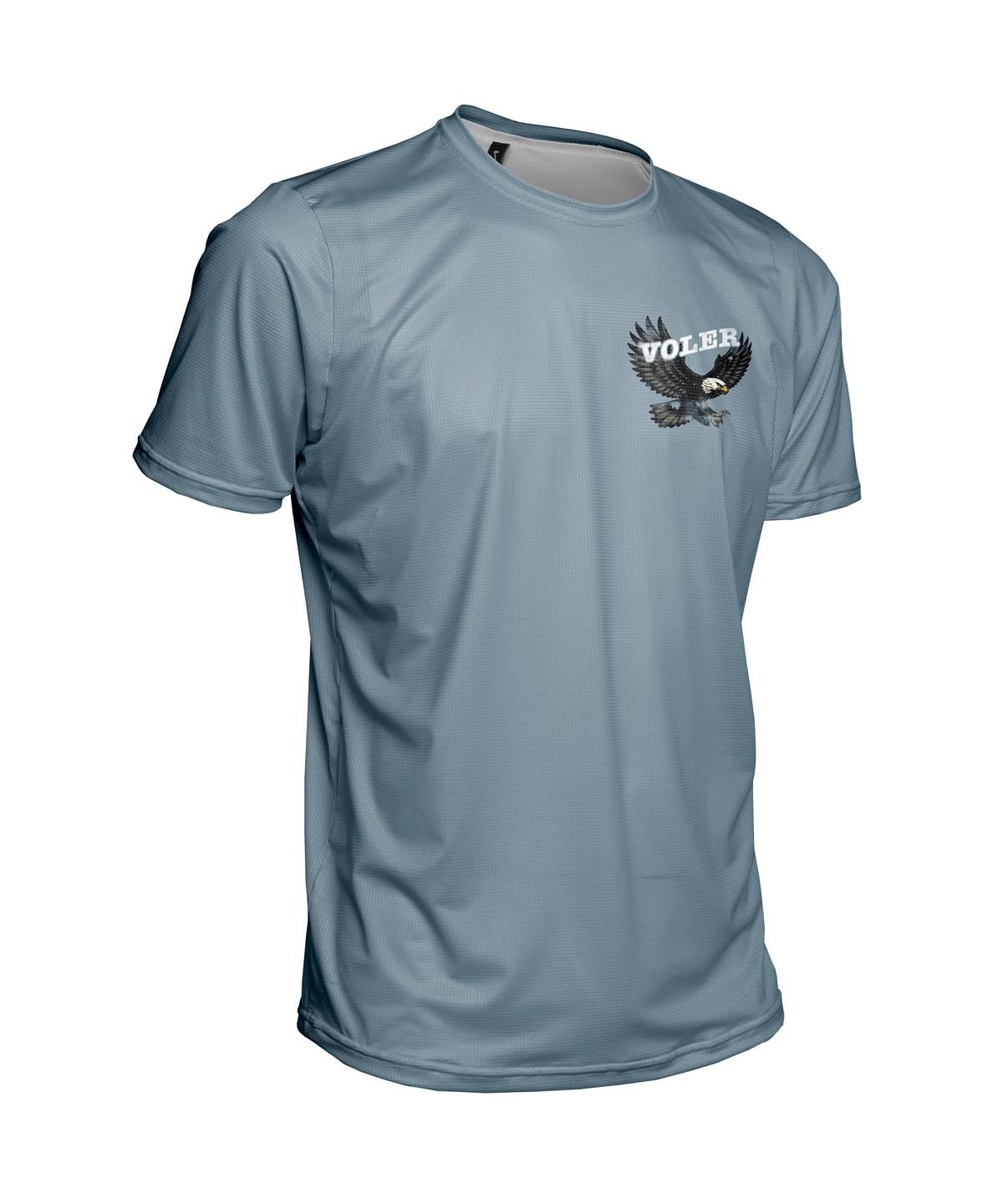 M. ENDURANCE AIR TEE - LIVE FREE - Voler - STORM BLUE - 1T1023ESTM
