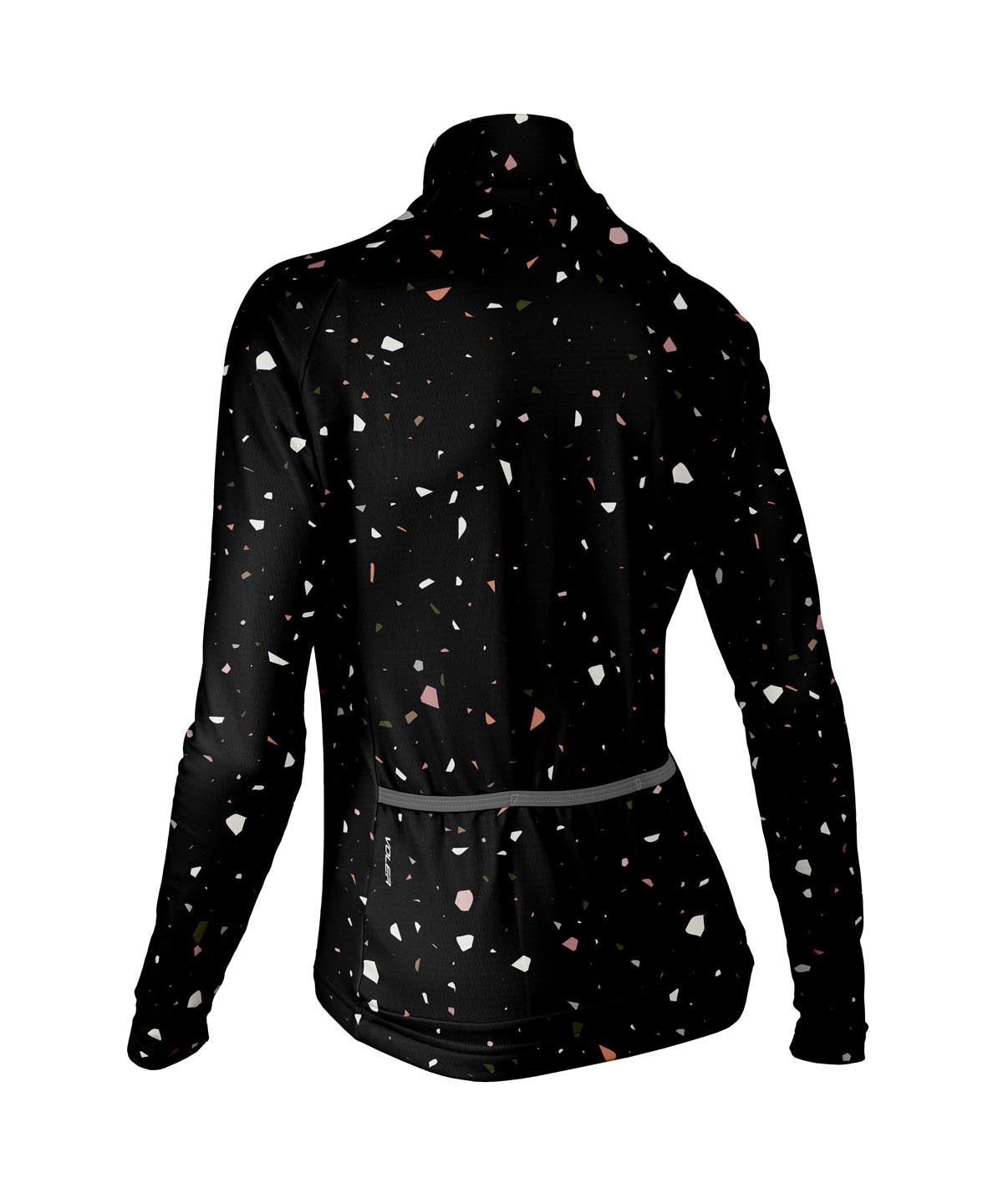 W. PELOTON THERMAL JERSEY - TERRAZZO - Voler - BLACK - 1T2024JBLK