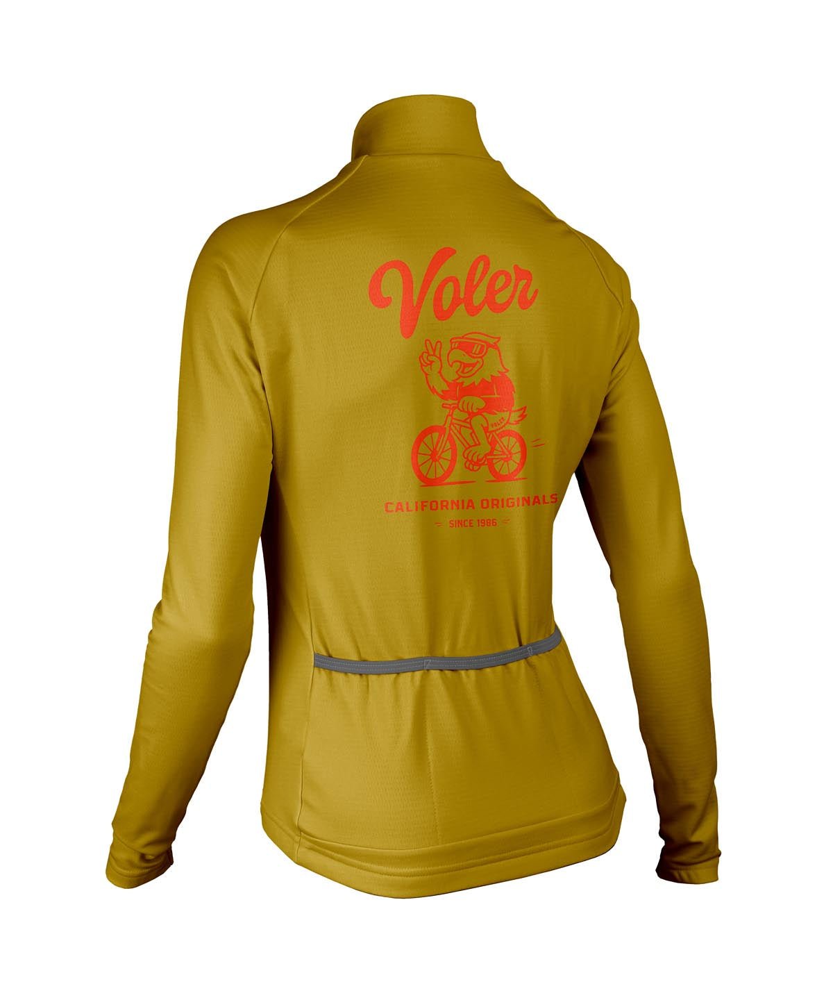 W. PELOTON THERMAL JERSEY - AERO THE EAGLE - Voler - GOLD - 1T2024HGLD
