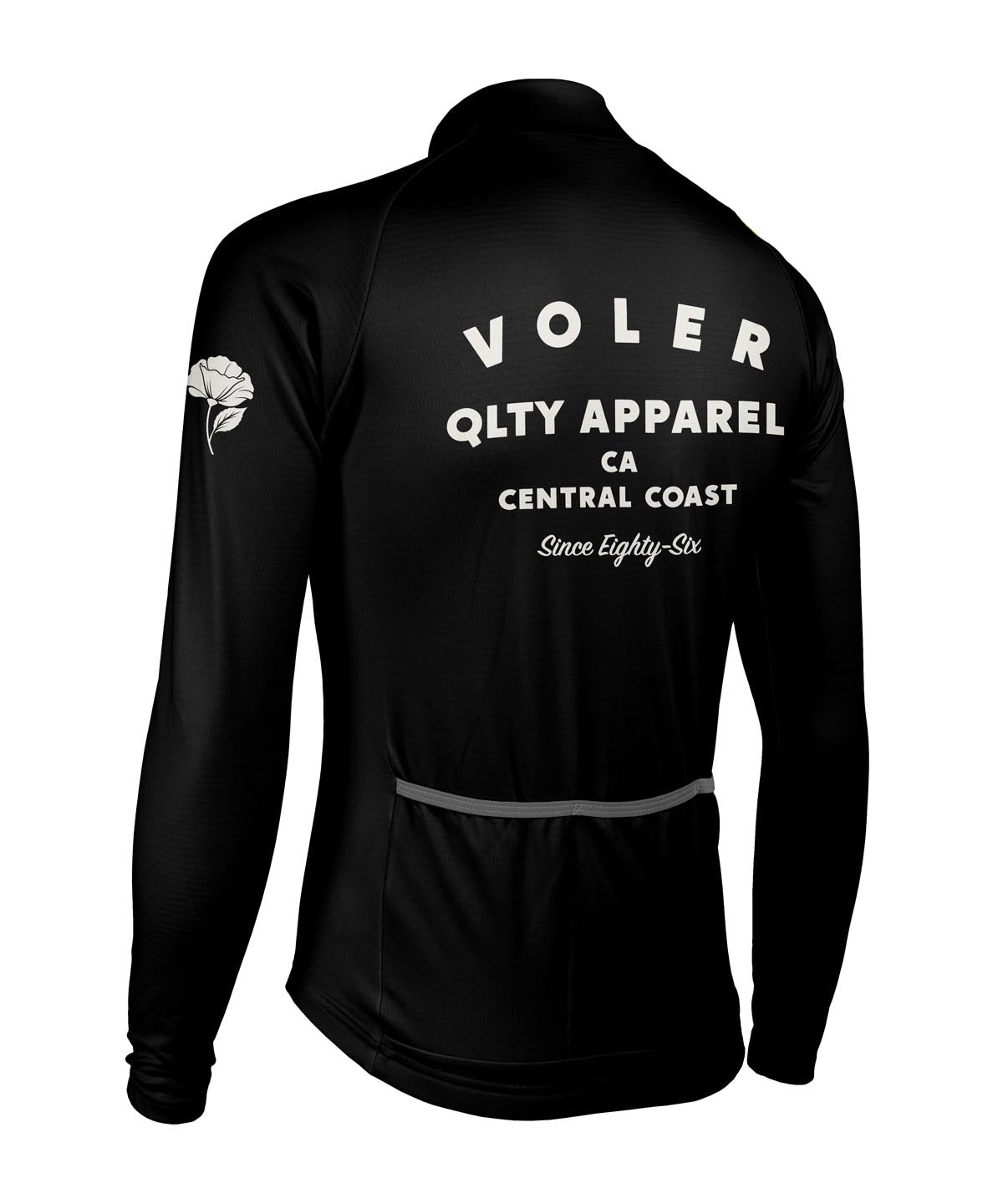 M. PELOTON THERMAL JERSEY - QLTY APPAREL - Voler - BLACK - 1T10246BLK